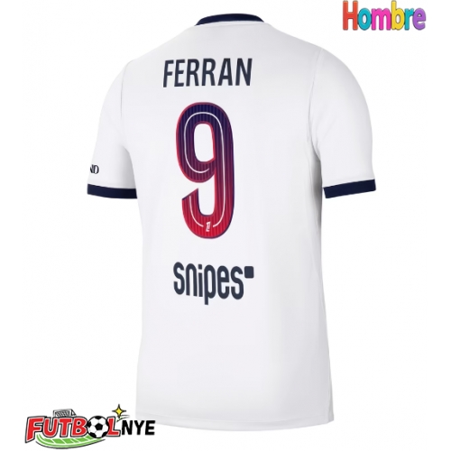 Camiseta Paris Saint-Germain Ferran Torres #9 Visitante Equipación 2026-27 manga corta
